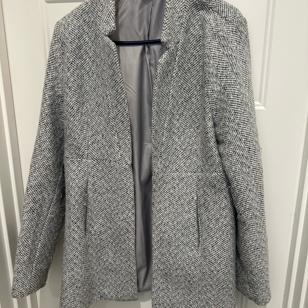 Vici Gray Blazer Sophisticated Jacket